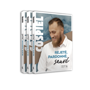 Pack 3 livres - Rejeté, Pardonné, Sauvé